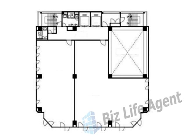 NLC新大阪ビル(エヌエルシー新大阪ビル)の平面図