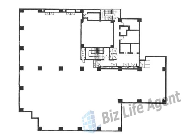 なんばＡＫビル(なんばエーケービル）の平面図