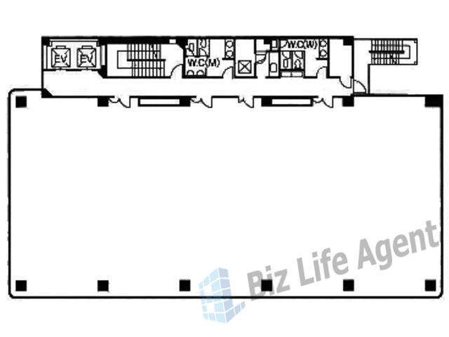 アーバンエース枚方ビルの平面図