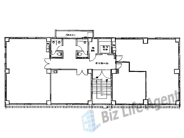 ＹＰ．１ビル(ワイピーワンビル）の平面図