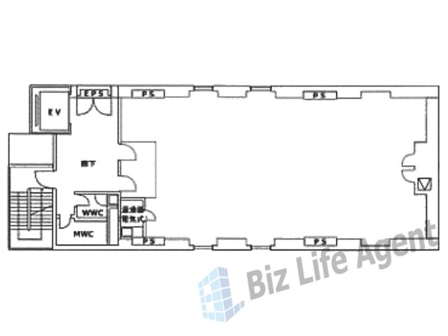シムラビルの平面図