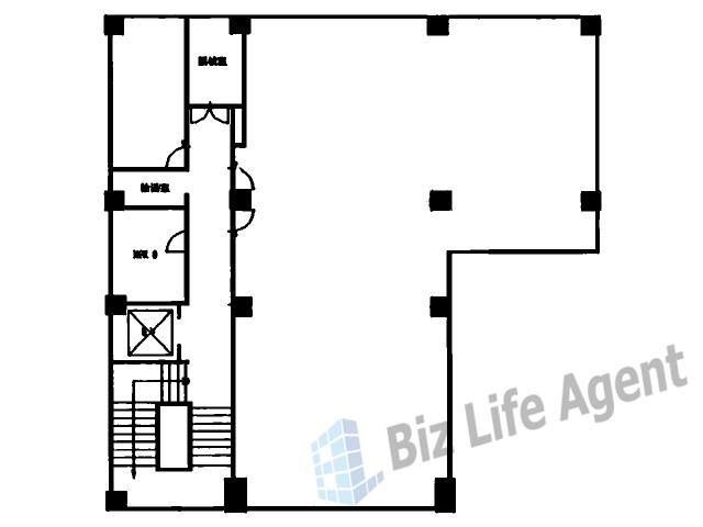 東辰ビルの平面図