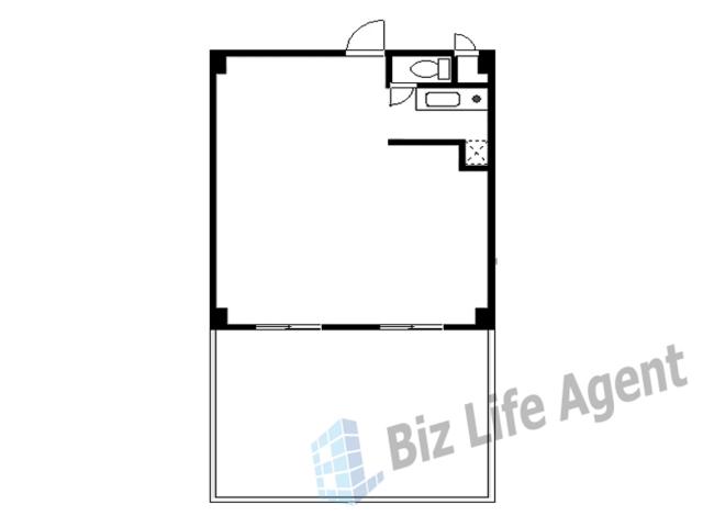 シティコート新大阪ビルの平面図