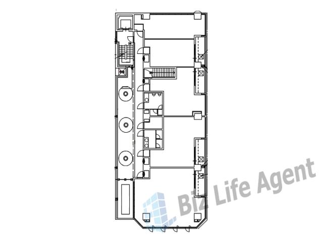 ヴェスタ堀江の平面図