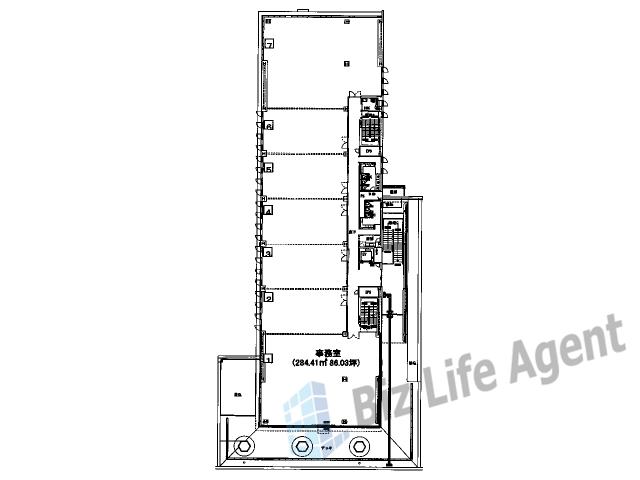 ＫＤＩビル(キディビル）の平面図