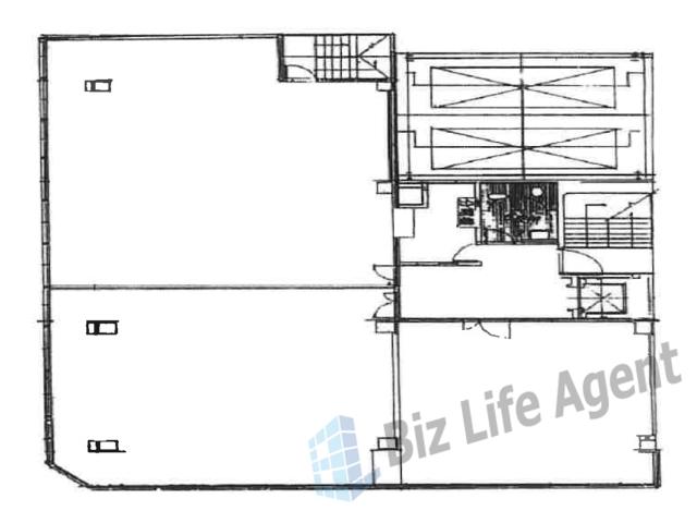 新東和ビルＢ棟の平面図
