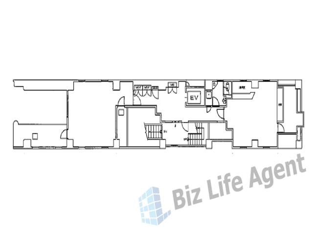 日宝南船場ビルの平面図