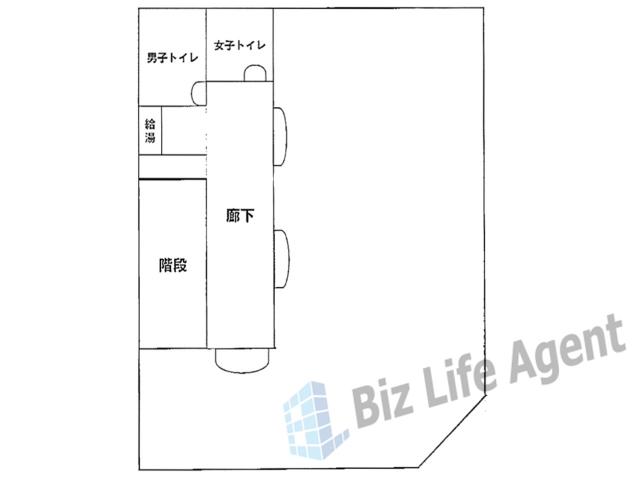 久徳ビルの平面図