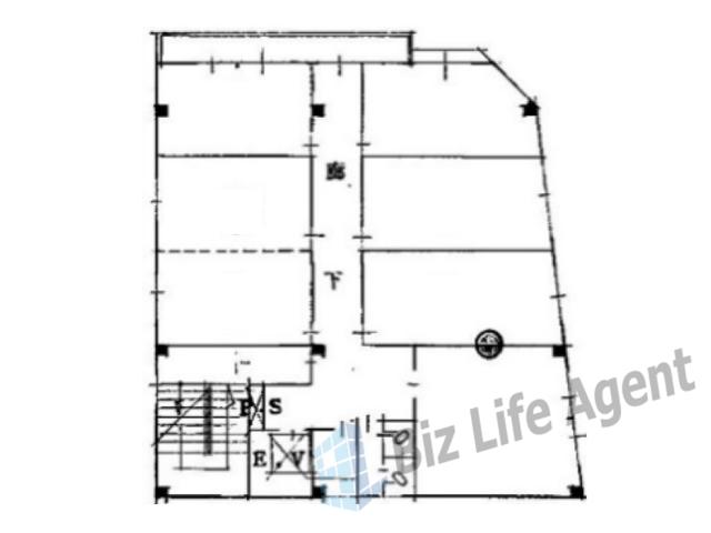 日宝グリーンビルの平面図