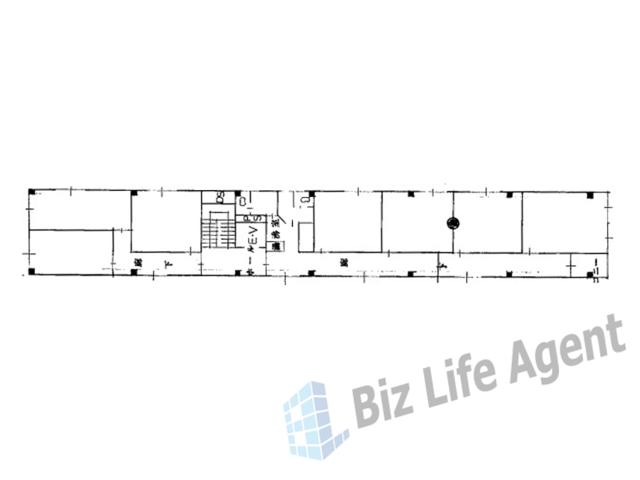 日宝ダイヤビルの平面図