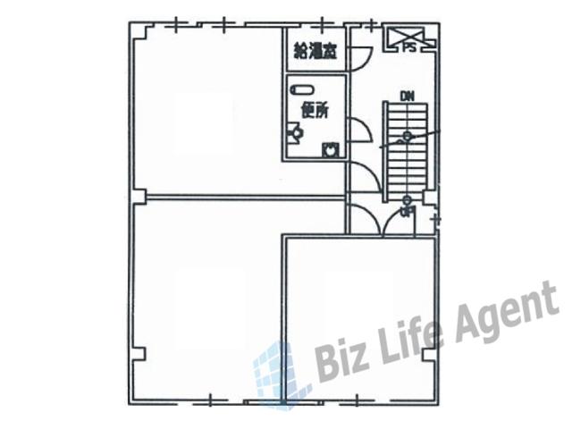 日宝中之島ビルの平面図