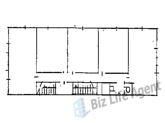日宝ニュー大手ビルの平面図