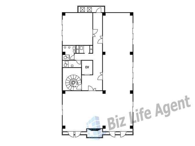 新大阪サンアール西館の平面図
