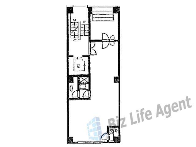 平野町Kanビル(平野町カンビル)の平面図