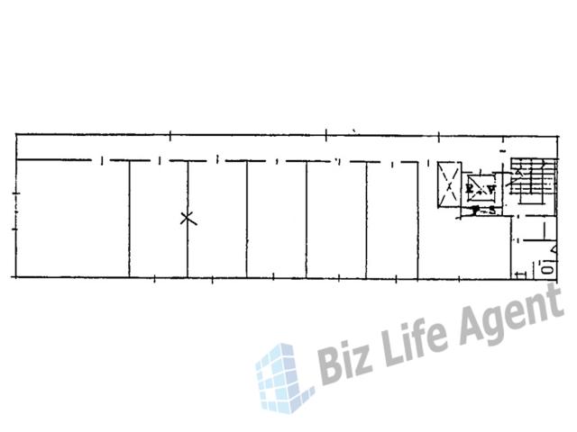 日宝南森町ビルの平面図