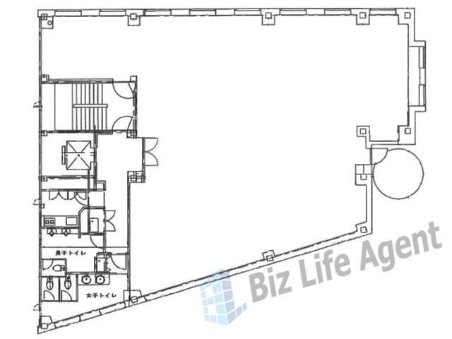 サン・アドヴァンスビルの平面図