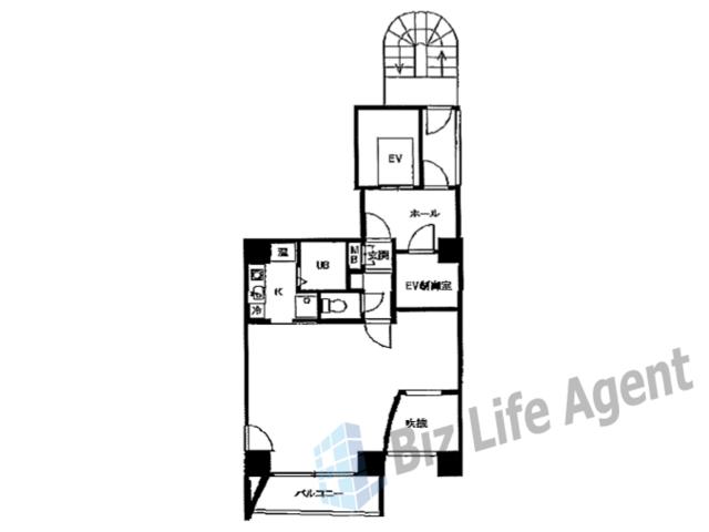 ローツェⅠの平面図