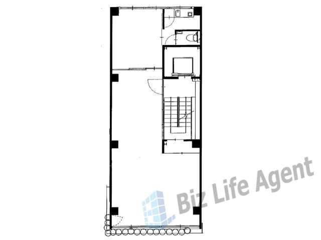 TERRACE MINAMISENBAビル(テラスミナミセンバビル)の平面図