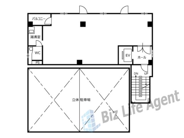 博労町辰巳ビルの平面図