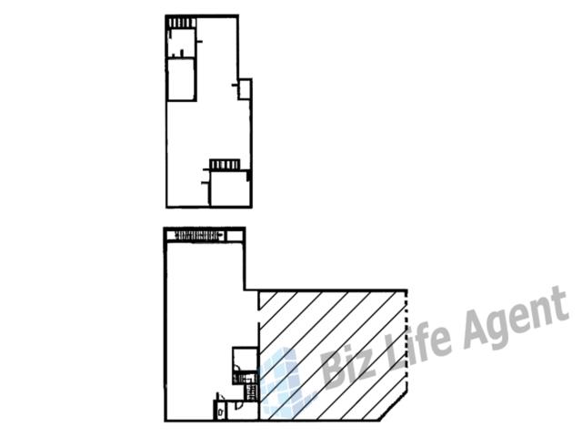 イマス菅原倉庫の平面図