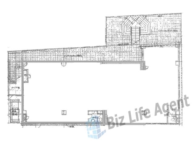 森川ビルの平面図
