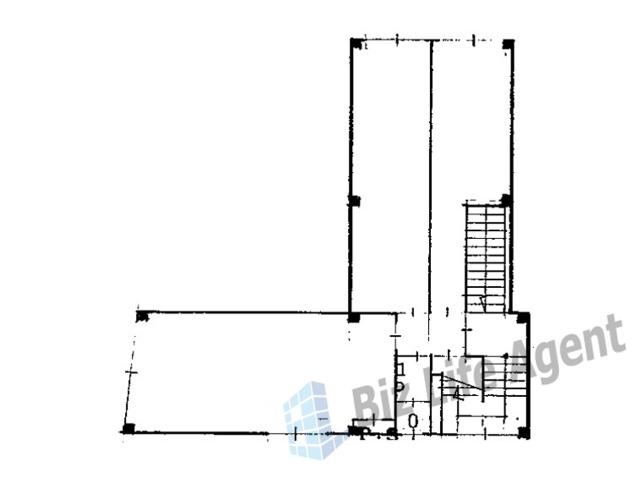 日宝パークビルの平面図