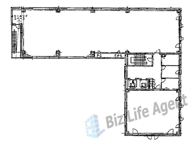 インターグループビルの平面図
