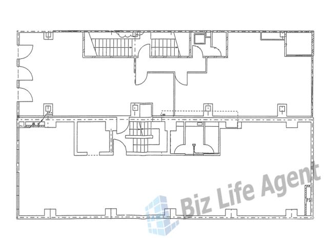 フリーエースビルの平面図