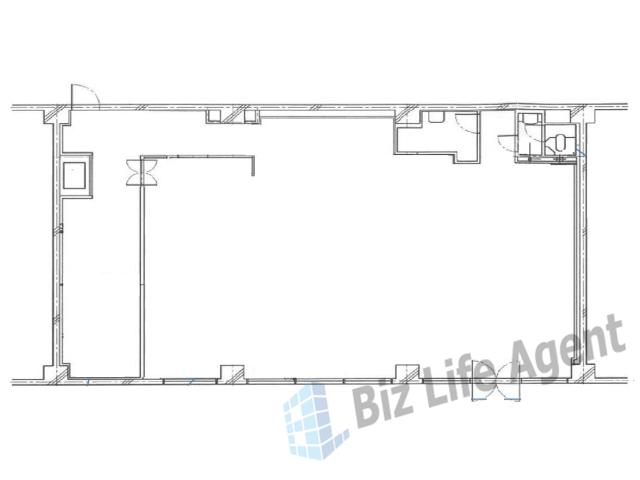 日海ハイツの平面図