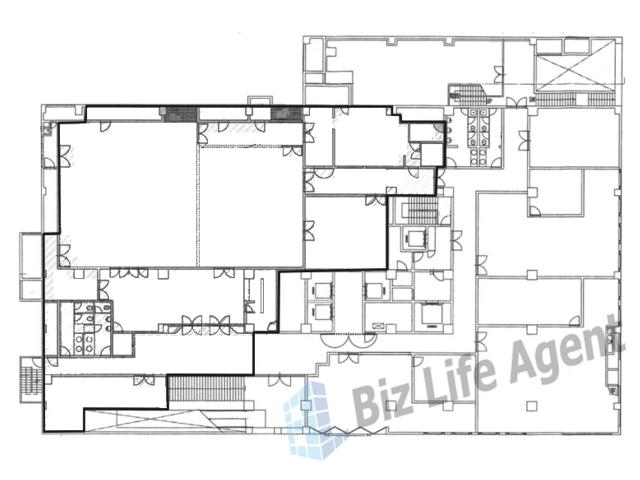 メトロポリタンビルの平面図