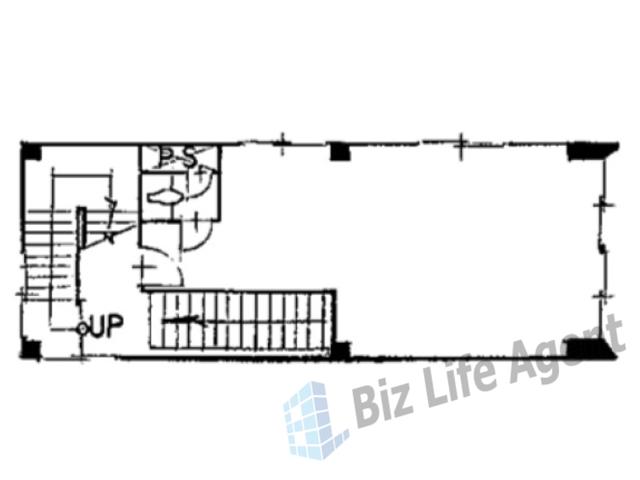 日宝ニュー肥後橋ビルの平面図