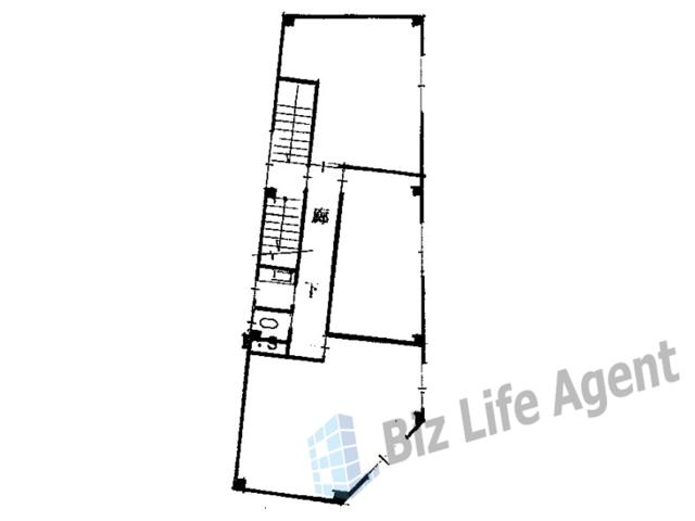 日宝岩井町ビルの平面図