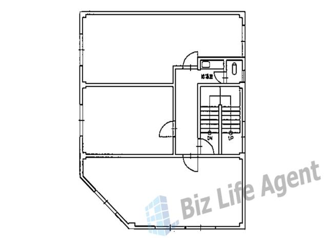 日宝松ヶ枝町ビルの平面図