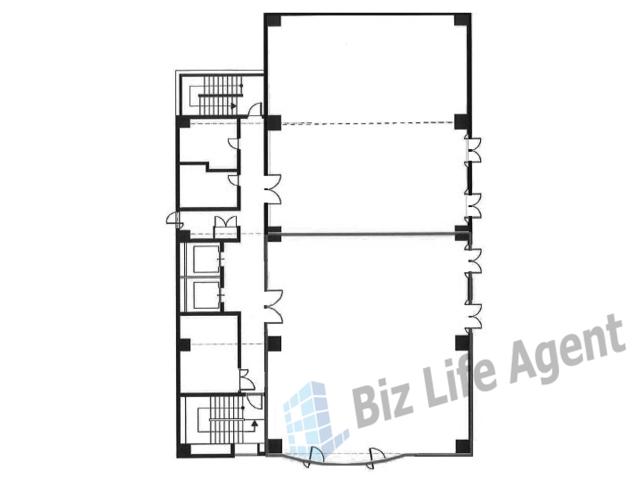 アーバネックス蒲生ビルの平面図