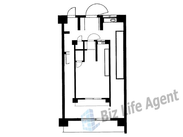 レジデンスなんばの平面図