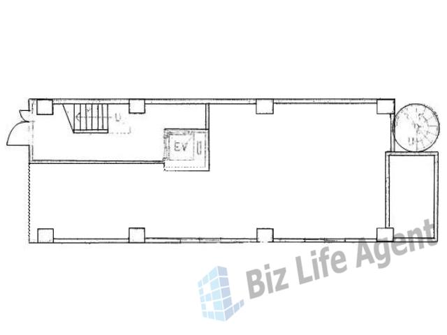 大晋第３ビルの平面図