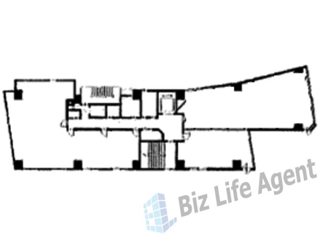京町橋八千代ビルの平面図