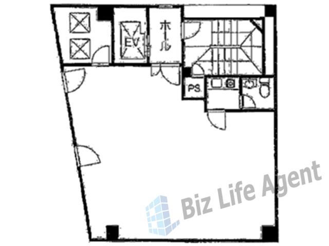 ＮＡＩＬＩＮＧ　ＣＥＮＴＥＲ　ＢＬＤＧ(ネイリングセンター）の平面図