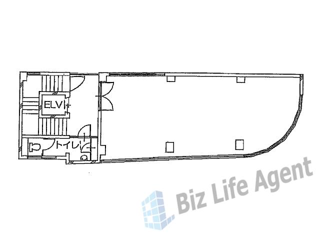 川西湊町ビルの平面図