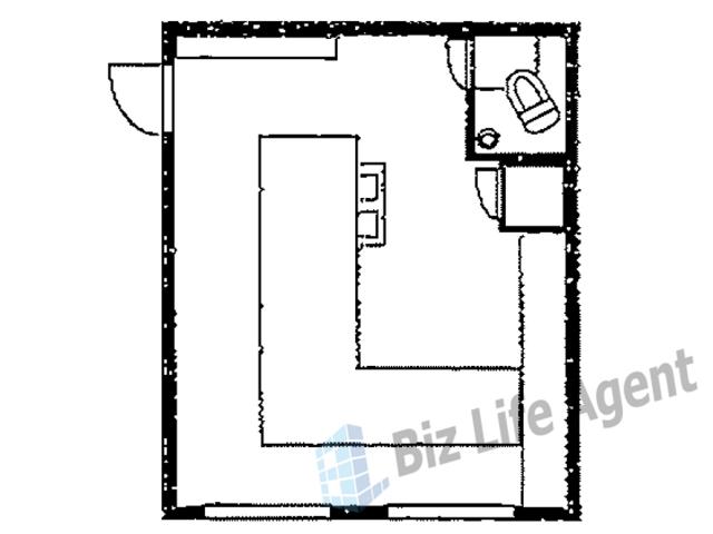 道頓堀タカラセンタービルの平面図