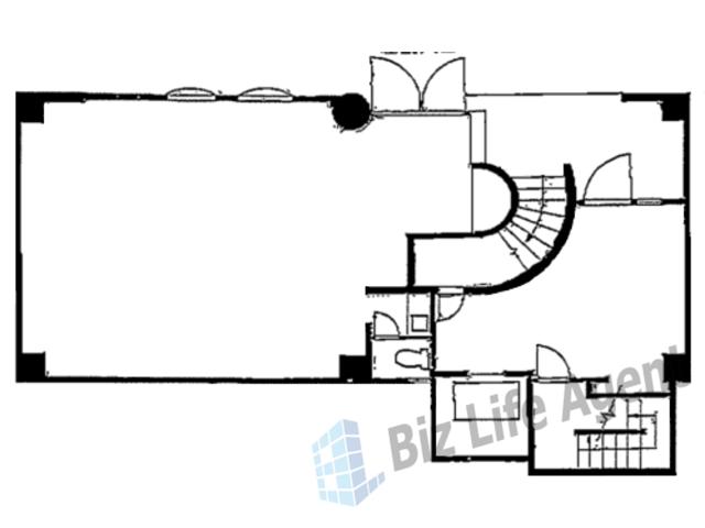 アクティオビルの平面図