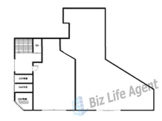 みなと富田ビルの平面図