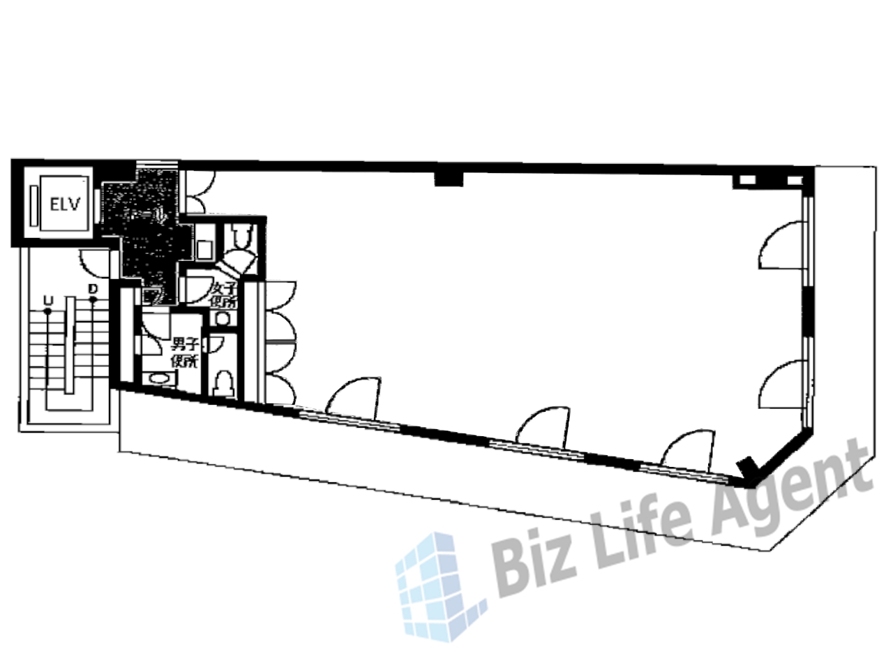 ＳＥＫＯＮビル(セコンビル）の平面図