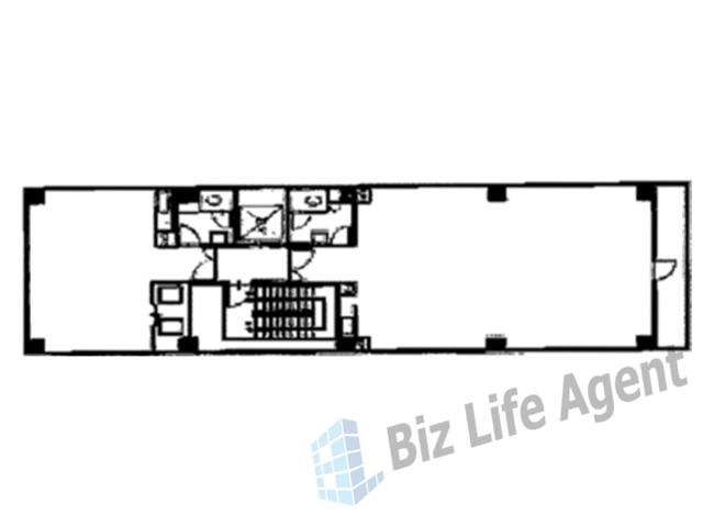 米澤ビル徳井町の平面図