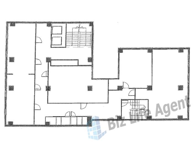 エレガントビル南館の平面図