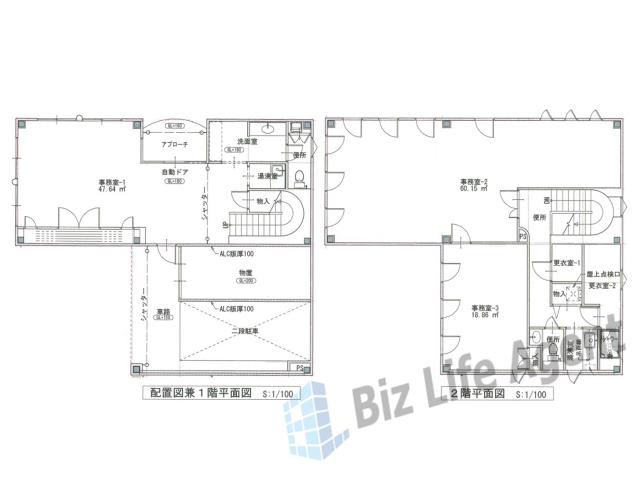百舌鳥梅町３丁目一棟貸しの平面図