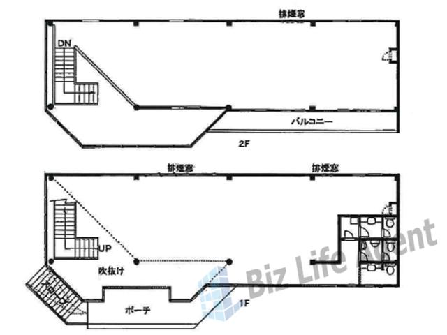 アイワ事務所の平面図