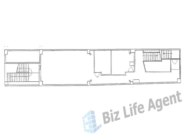 日本保証京橋ビルの平面図