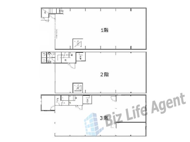 ＭＴＮⅢビル(エムティーエヌスリービル）の平面図