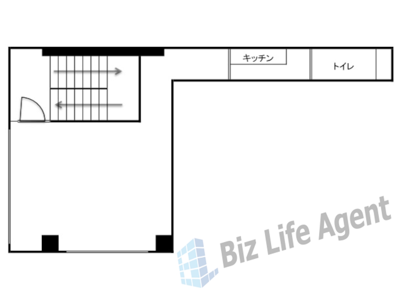 飛松町ピアザビルの平面図